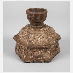 Hexagonales Gefäß mit Öffnung