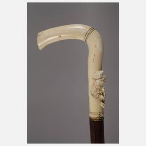 Spazierstock Elfenbein
