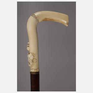 Spazierstock Elfenbein
