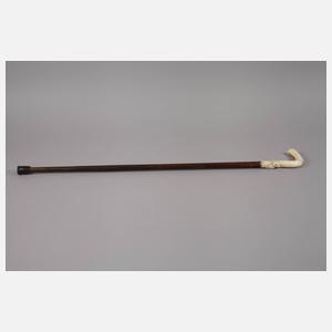 Spazierstock Elfenbein