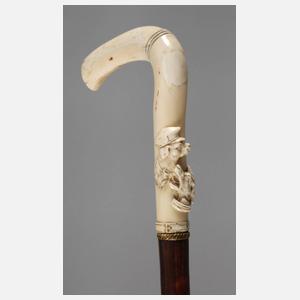 Spazierstock Elfenbein