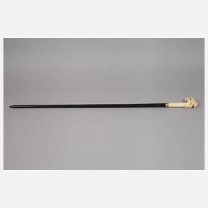 Spazierstock Elfenbein