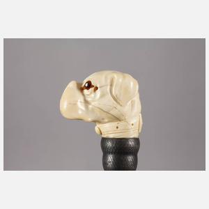 Spazierstock Elfenbein