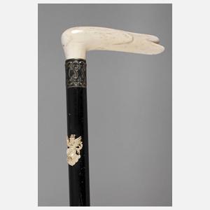 Spazierstock Elfenbein