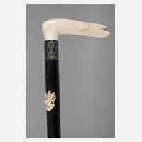 Spazierstock Elfenbein111