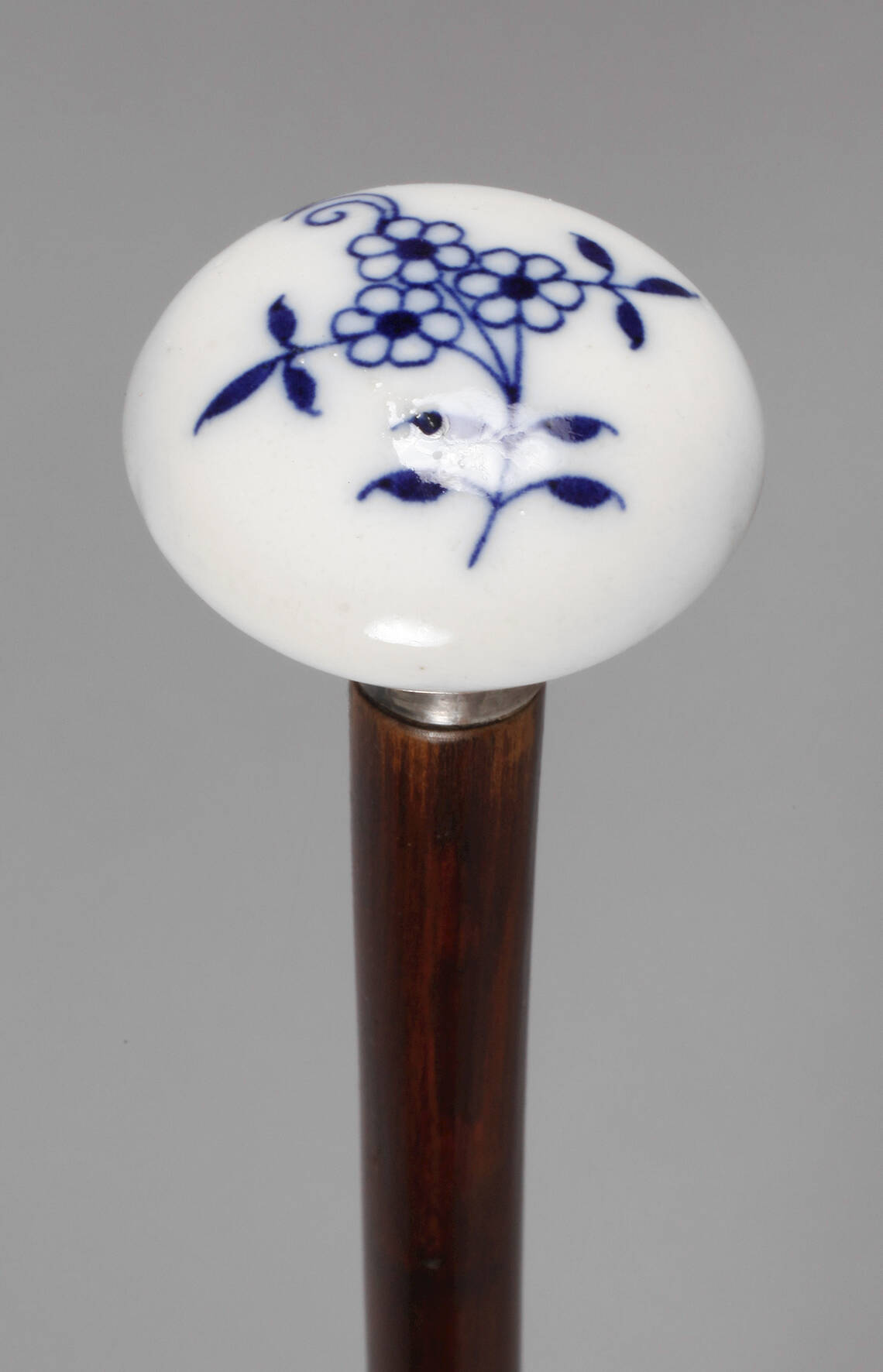 Flanierstock Porzellan