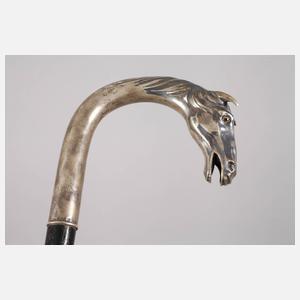 Spazierstock Silber