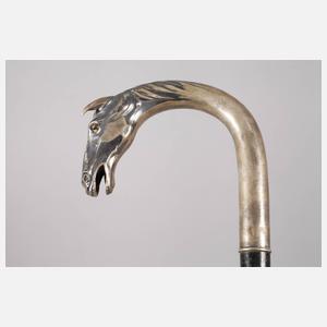 Spazierstock Silber
