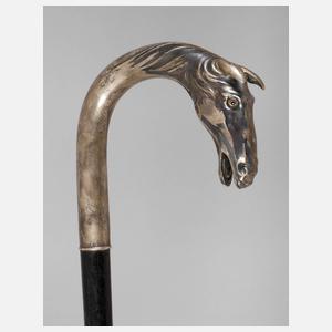 Spazierstock Silber