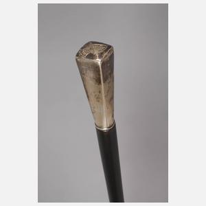 Drei Spazierstöcke Silber