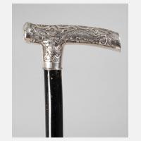 Spazierstock Silber111