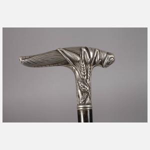 Spazierstock Silber