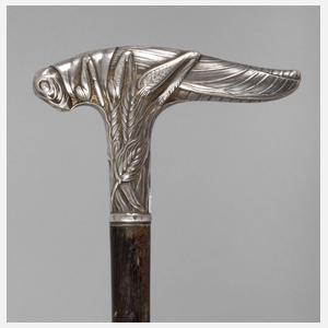 Spazierstock Silber