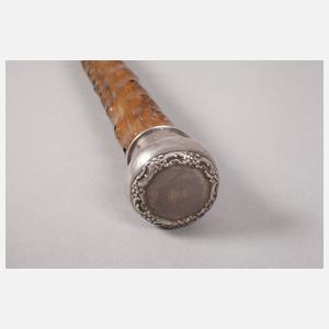 Spazierstock Silber