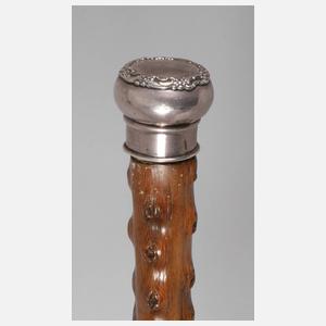 Spazierstock Silber