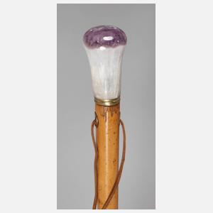 Spazierstock Amethyst