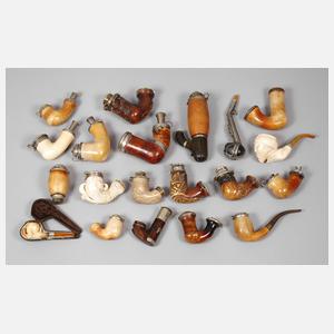 Großes Konvolut Pfeifenköpfe