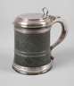 Serpentinkrug mit Silbermontur