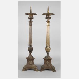 Paar große Leuchter