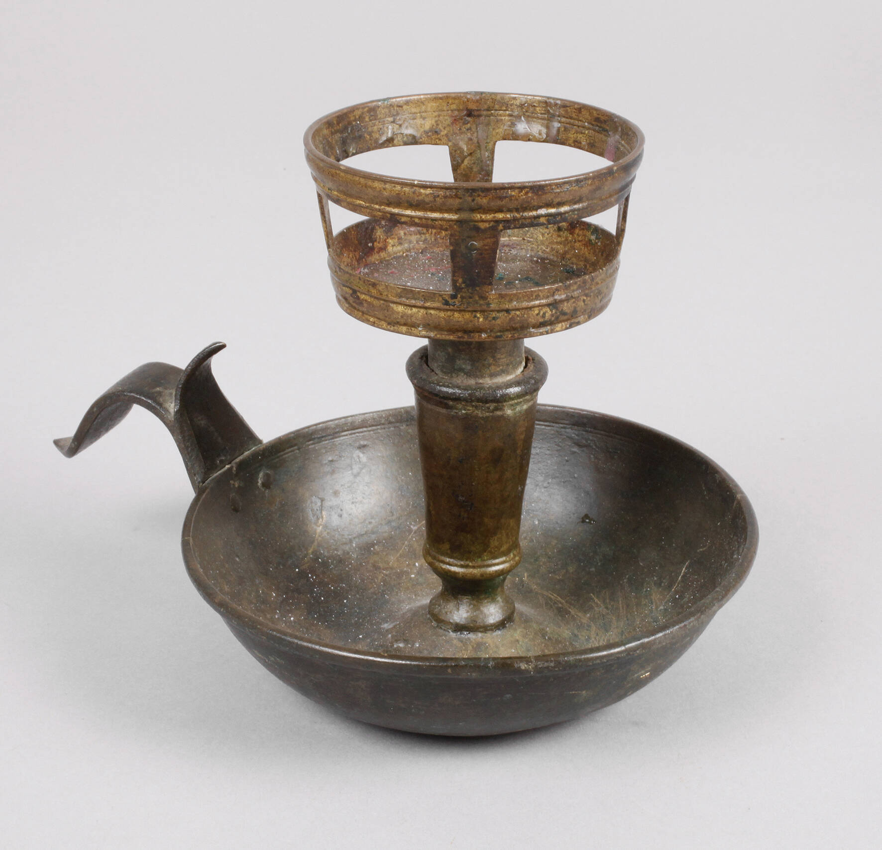 Gotischer Handleuchter