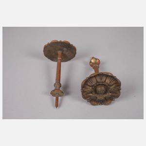 Konvolut Vorhanghalterungen