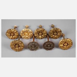 Konvolut Vorhanghalterungen