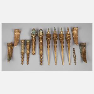 Konvolut Möbelbeschläge