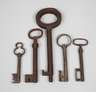 Fünf historische Schlüssel