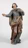 Geschnitzte Heilgenfigur