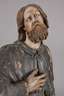 Geschnitzte Heiligenfigur