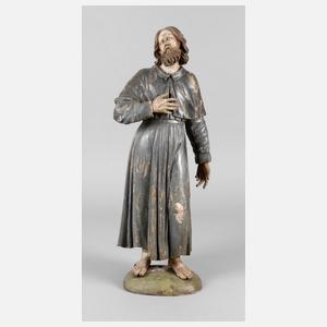Geschnitzte Heiligenfigur