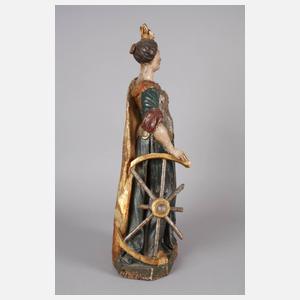 Geschnitzte Heiligenfigur Barock