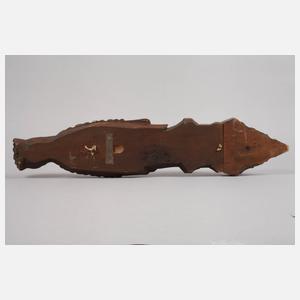 Geschnitzte Heiligenfigur