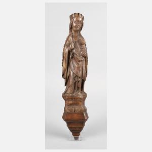Geschnitzte Heiligenfigur