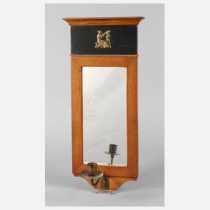 Kleiner biedermeierlicher Wandspiegel