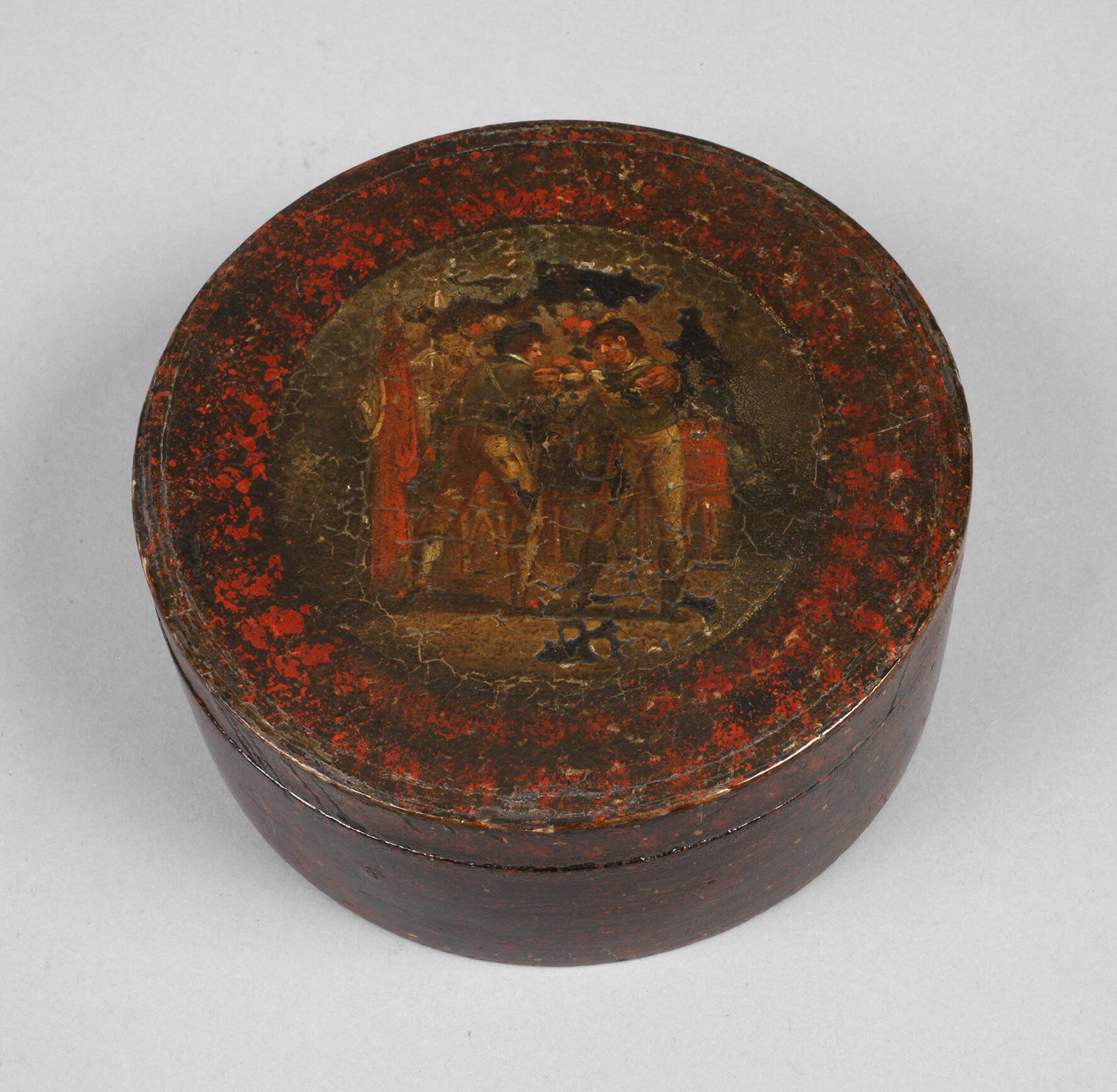 Schatulle Lackmalerei