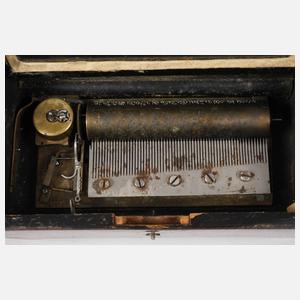 Kleine Walzenspieldose