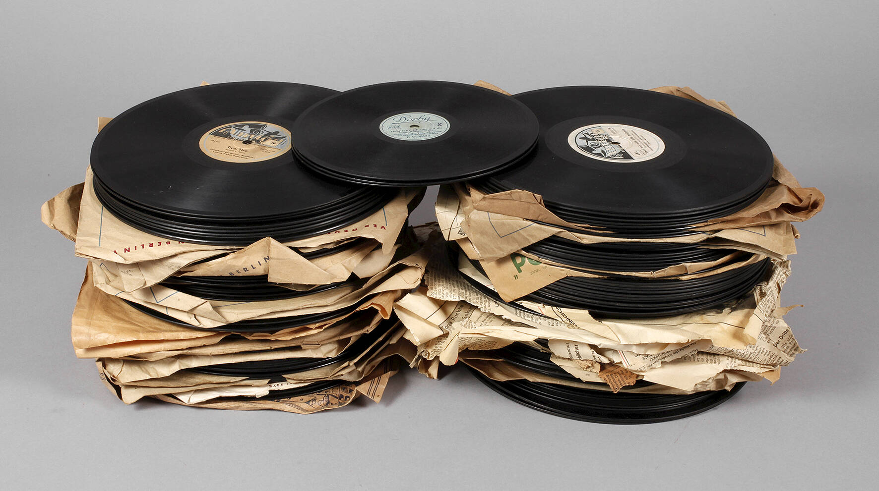 Konvolut Schelllackplatten