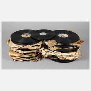 Konvolut Schelllackplatten