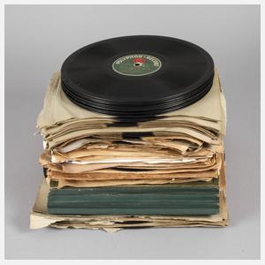 Konvolut Schelllackplatten