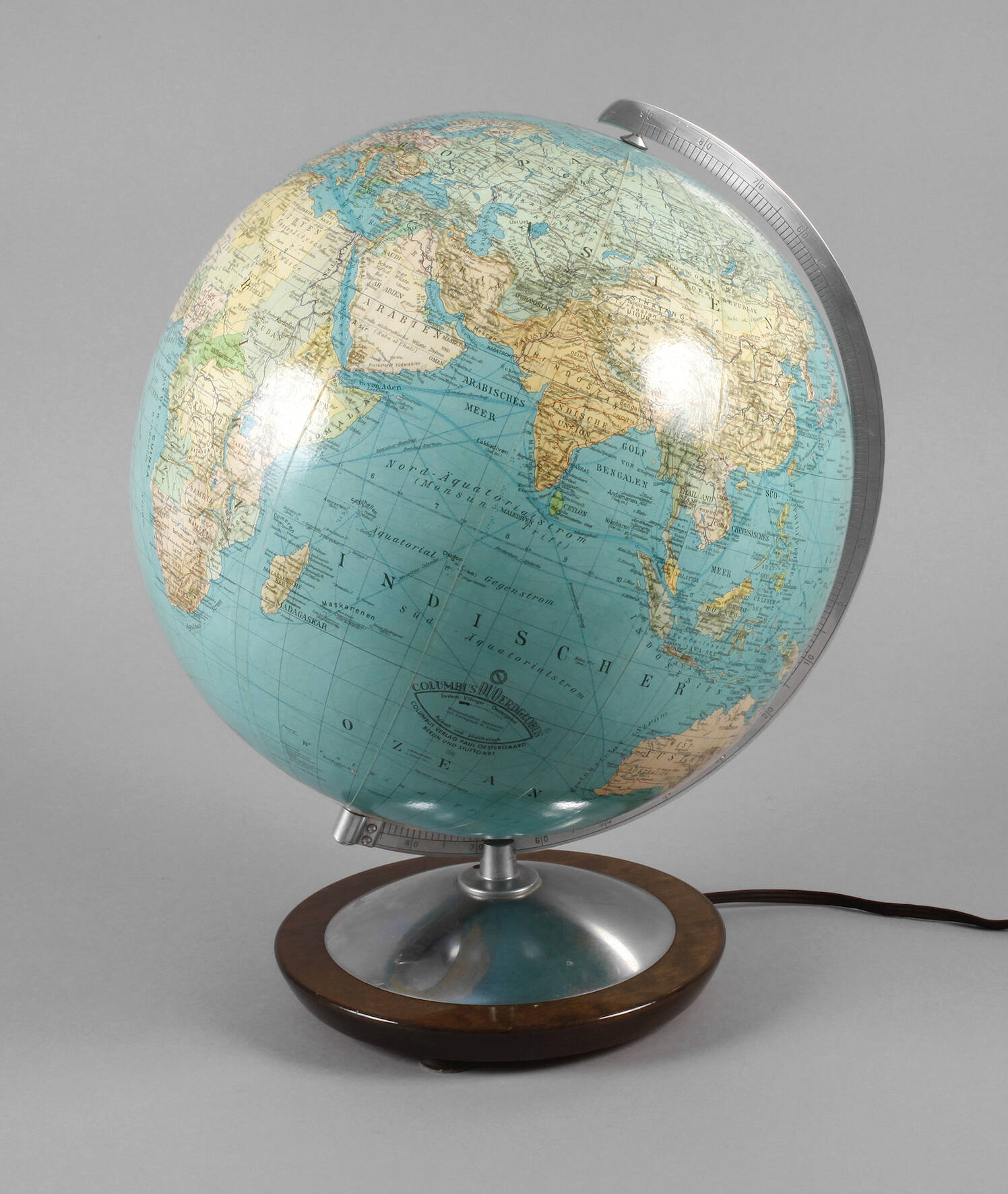 Beleuchteter Tischglobus