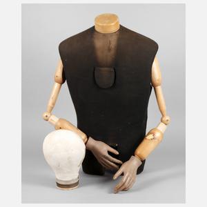 Torso einer Schaufensterpuppe