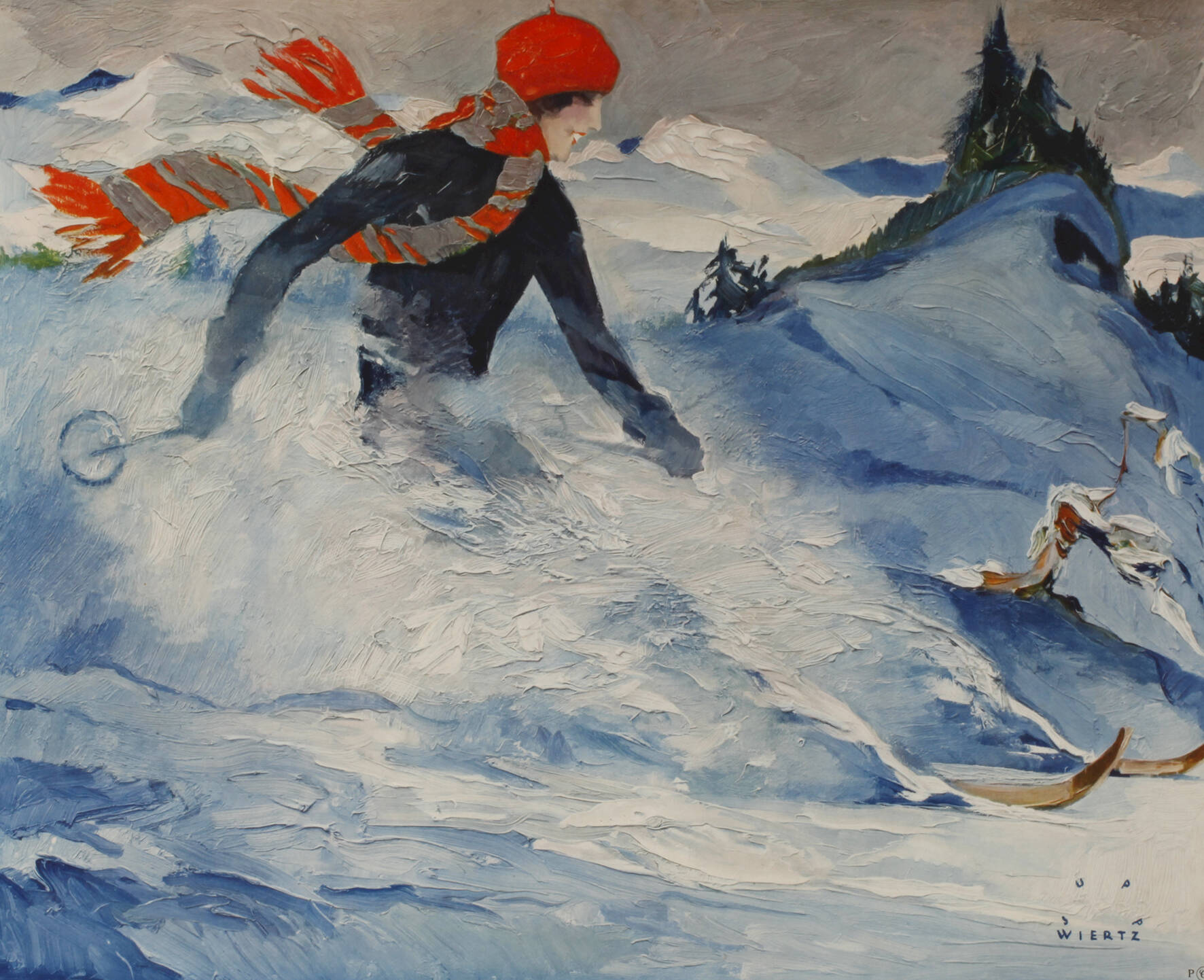 Jupp Wiertz, Winterplakat Christiania