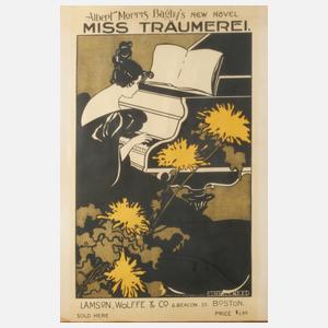 Werbeplakat "Miss Träumerei"