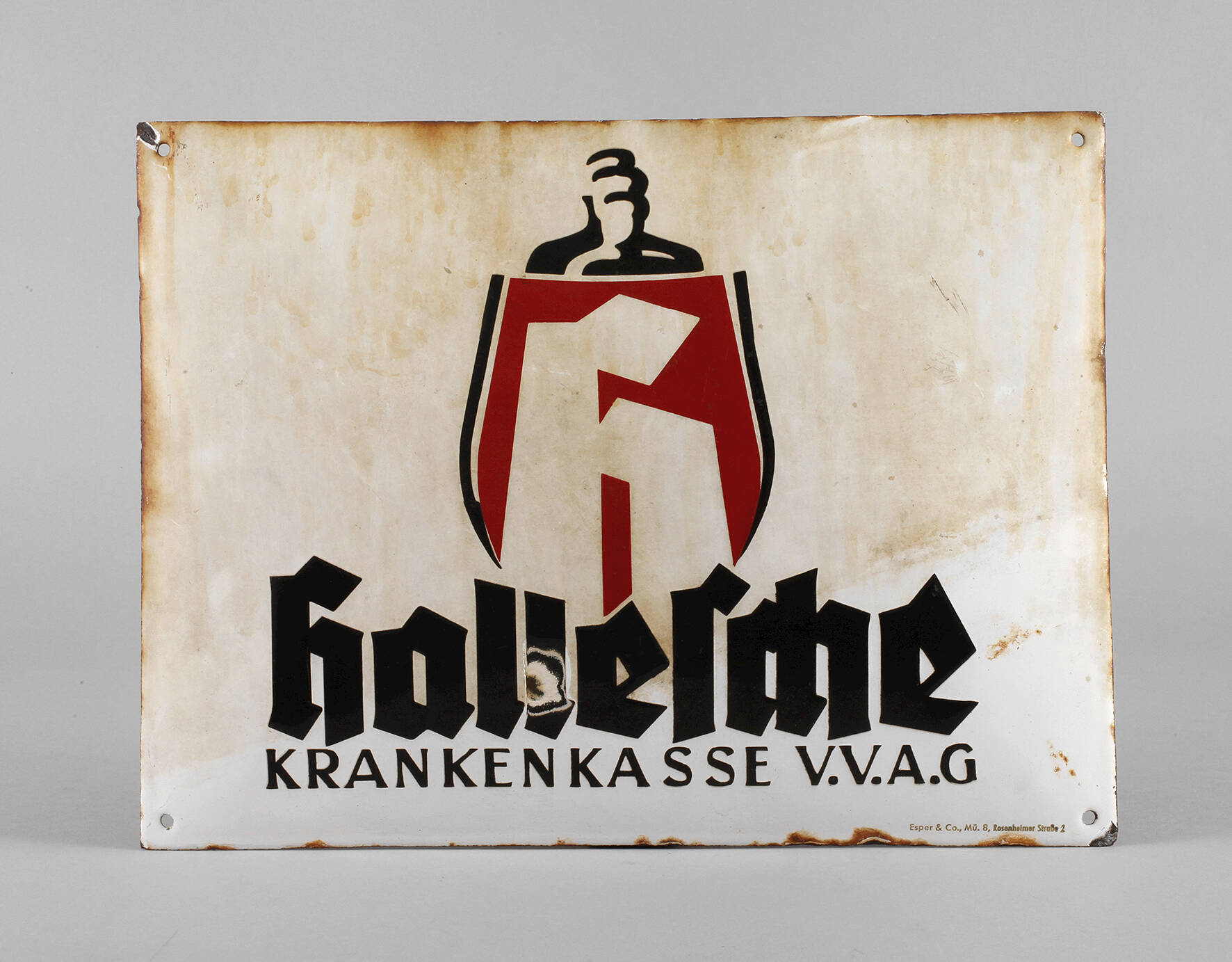 Emailschild Hallesche Krankenkasse