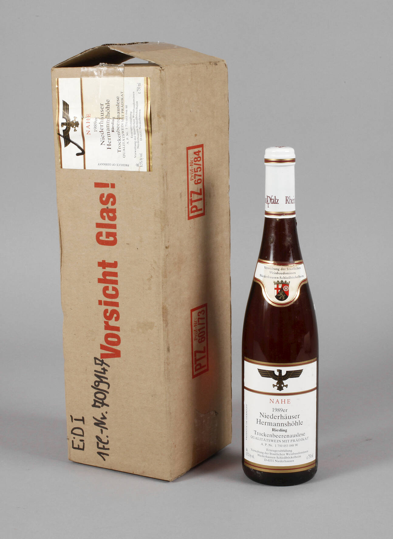 Flasche Riesling 1989