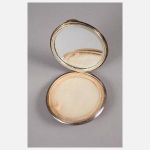 Puderdose mit emaillierter Moschee