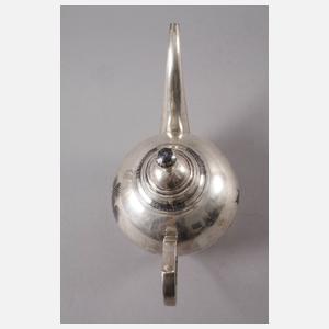 Silber orientalischeTeekanne