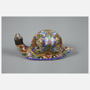 Emailliertes Zierobjekt