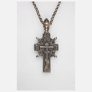 Russland orthodoxer Kreuzanhänger